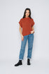 Shawna-Sleeveless Funnel Neck
